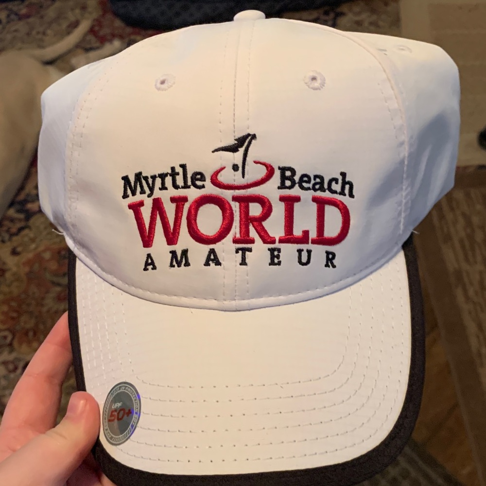 NWOT MyrtleBeach World Amateur Collectible Cap